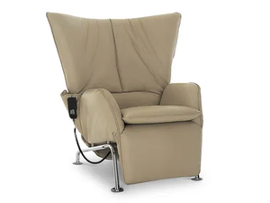 SINGLE - Recliner armchair with footstool _ i 4 Mariani